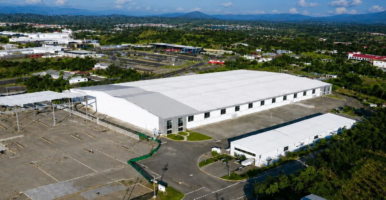 Vista aérea de la bodega E11000 de 15 555 m² en Parque 506, Costa Rica